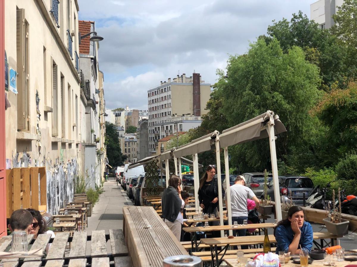 Apartmán Makalina - Mini Loft A Menilmontant Paříž Exteriér fotografie