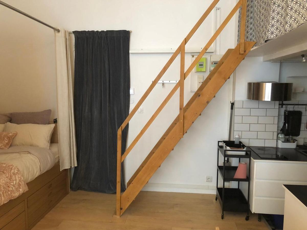 Apartmán Makalina - Mini Loft A Menilmontant Paříž Exteriér fotografie
