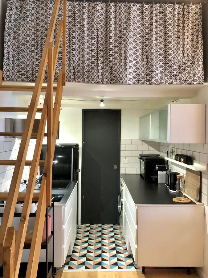 Apartmán Makalina - Mini Loft A Menilmontant Paříž Exteriér fotografie