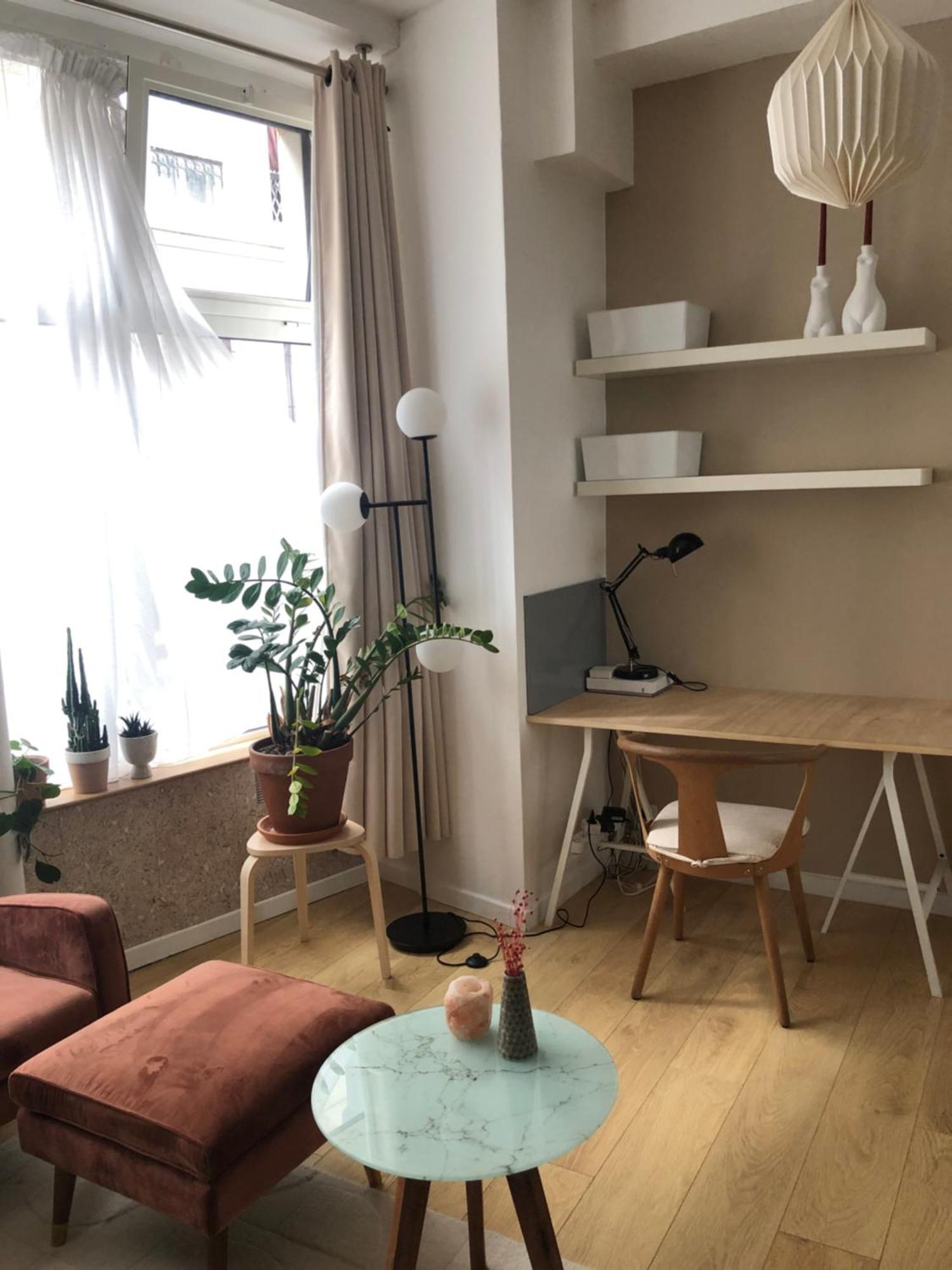 Apartmán Makalina - Mini Loft A Menilmontant Paříž Exteriér fotografie